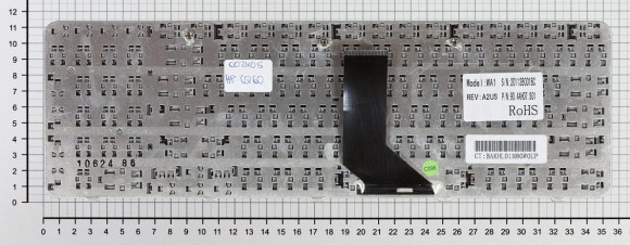Клавиатура для ноутбука HP Pavilion G60, Compaq Presario CQ60, черная