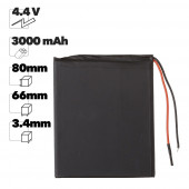 Аккумуляторная батарея универсальная Premium Quality (34*66*80Pмм), 3000мАч, 4.4В Аккумуляторная батарея универсальная Premium Quality (34*66*80Pмм), 3000мАч, 4.4В