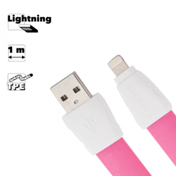 USB кабель Remax Full Speed 2 Series Cable RC-011i для Apple 8-pin, красный