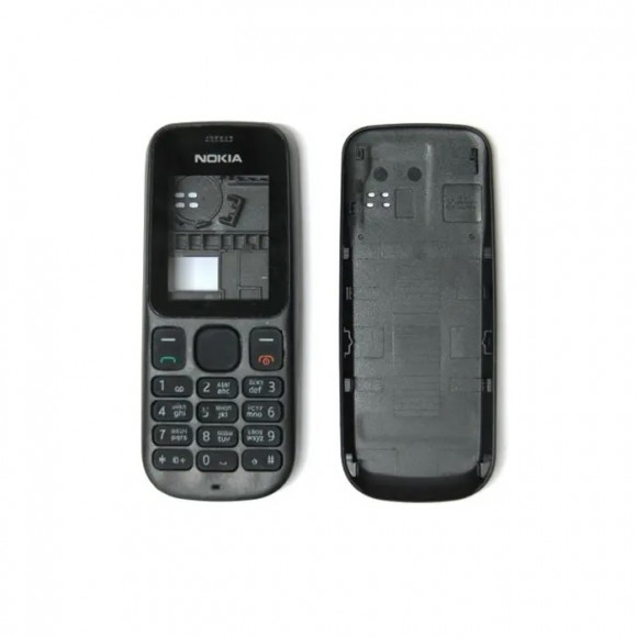 Корпус Nokia 100 со средней частью (черный)