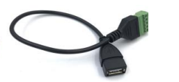 Кабель со сборным разъемом USB тип А мама