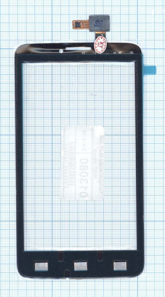 Сенсорное стекло (тачскрин) для Alcatel One Touch Scribe Easy 8000D, черный Сенсорное стекло (тачскрин) для Alcatel One Touch Scribe Easy 8000D, черный