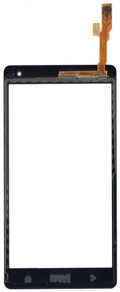 Сенсорное стекло (тачскрин) для HTC Desire 600, черный
