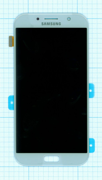 Дисплей для Samsung Galaxy A7 (2017) SM-A720F синий