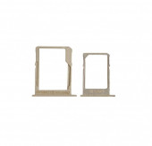 Держатель (лоток) SIM-карты для Samsung Galaxy A7 Duos (A700FD), золото Держатель (лоток) SIM-карты для Samsung Galaxy A7 Duos (A700FD), золото