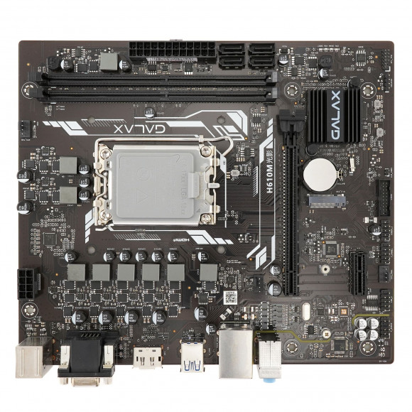 Материнская плата GALAX H610M LGA1700 Micro-ATX OEM Материнская плата GALAX H610M LGA1700 Micro-ATX OEM