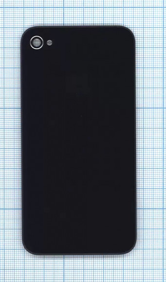 Задняя крышка корпуса для Apple iPhone 4S, черная