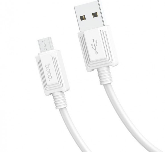 Кабель USB HOCO (X73) для iPhone Lightning 8 pin (1м) (белый)