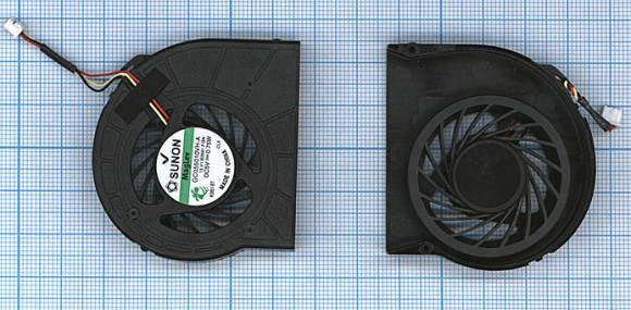 Вентилятор (кулер) для ноутбука Lenovo ThinkPad X200S, X201T, X201S, X200T 4150201, 3-pin