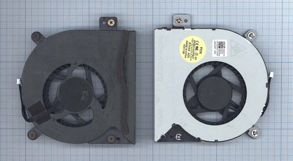Вентилятор (кулер) для ноутбука Dell Alienware M18X GPU левый, 4-pin
