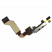 Разъем зарядки для телефона iPhone 4S (черный) Разъем зарядки для телефона iPhone 4S (черный)