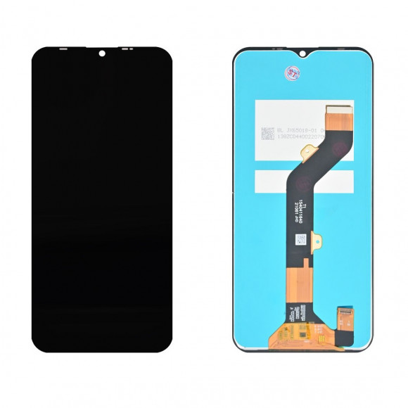 Дисплей Tecno Spark 6 Go (KE5)+тачскрин (черный)