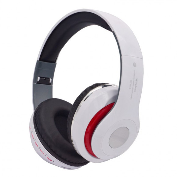 Bluetooth гарнитура "LP" накладная STN13 (белая/коробка)