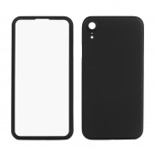 Защита 360° стекло + чехол для Apple iPhone Xr, черный