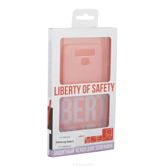 Чехол силиконовый "LP" для Samsung Note 9 TPU, прозрачный (коробка)