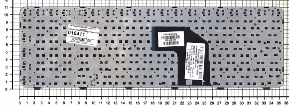 Клавиатура для ноутбука HP Pavilion G6-2000, G6-2100, G6-2200, G6-2300, G6-2004er, G6-2006er, G6-2007er с рамкой, черная