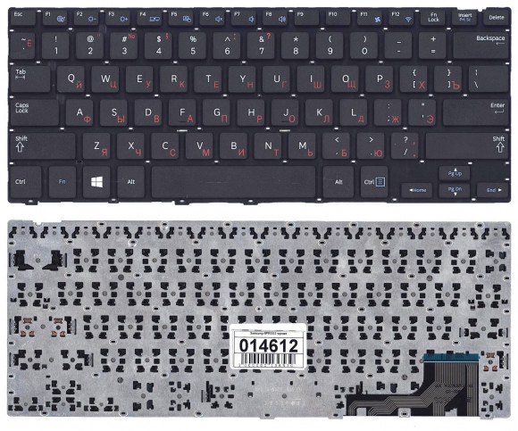 Клавиатура для ноутбука Samsung NP915S3, черная