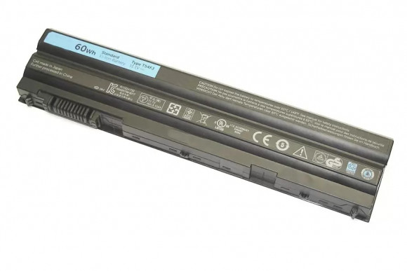 Аккумулятор (батарея) T54F3 (4NW9) для ноутбука Dell Latitude E6420, 11.1В 60Втч, 5400мАч, черный (оригинал)