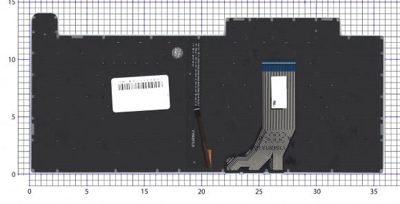 Клавиатура для ноутбука Asus ROG Strix Scar III G512, L 3 PLUS, G531 S5D, G531GT, G531G, черная с подсветкой