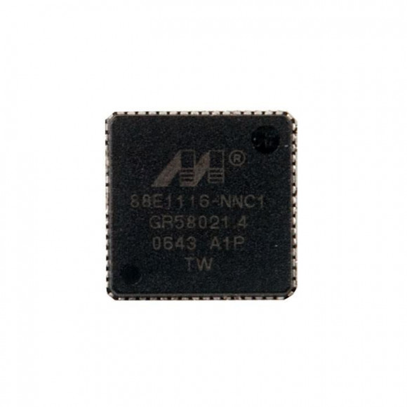 Микросхема 88E1116-NNC1 QFN с разбора