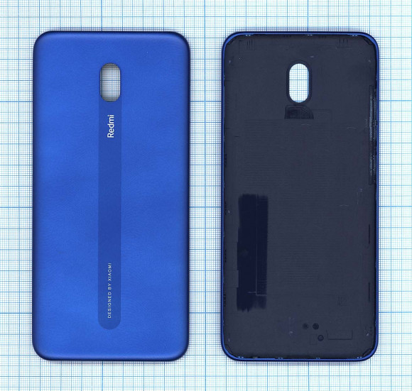 Задняя крышка корпуса для Xiaomi Redmi 8A, синяя