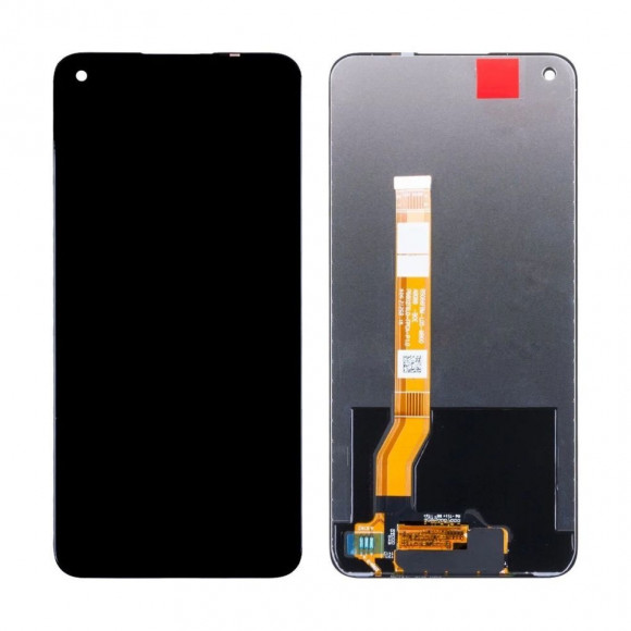 Дисплей для Realme 9i, Oppo A96 4G, Narzo 50 4G + тачскрин (черный) (copy LCD)