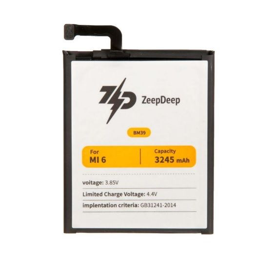 Аккумулятор ZeepDeep ASIA (BM39) для Xiaomi  Mi 6