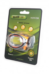 Фонарик GARIN LUX HL9COB налобный 3Вт BL1