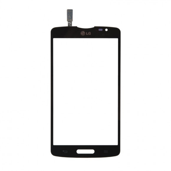 Сенсорное стекло (тачскрин) для LG L80 D380, черный