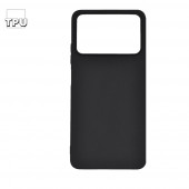 Силиконовый чехол "LP" для Xiaomi POCO X4 Pro 5G TPU (черный непрозрачный) европакет Силиконовый чехол "LP" для Xiaomi POCO X4 Pro 5G TPU (черный непрозрачный) европакет