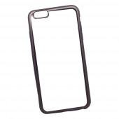 Силиконовый чехол LP для Apple iPhone 6 Plus, 6S Plus (5, 5) TPU (прозрачный с черной хром рамкой) (европакет) Силиконовый чехол LP для Apple iPhone 6 Plus, 6S Plus (5, 5) TPU (прозрачный с черной хром рамкой) (европакет)