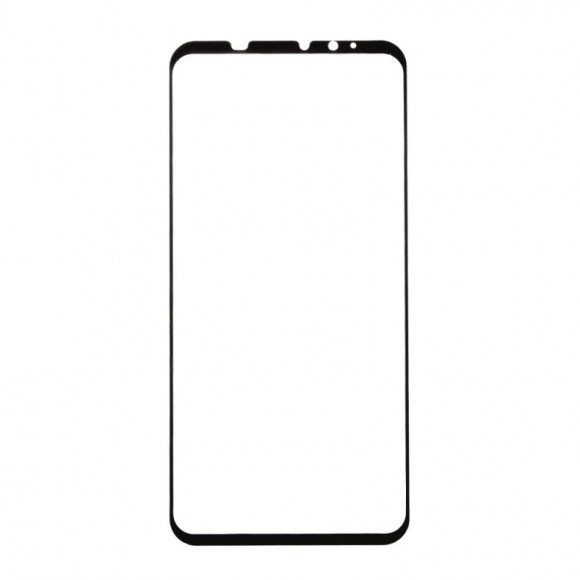 Защитное стекло для Meizu 16Xs Thin Frame Full Glue с рамкой 0.33 мм 9H, черное