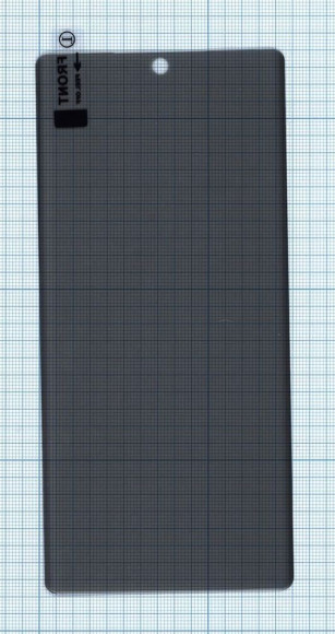 Защитное стекло UV Nano Privacy "Анти-шпион" для Samsung Galaxy Note 10 Pro
