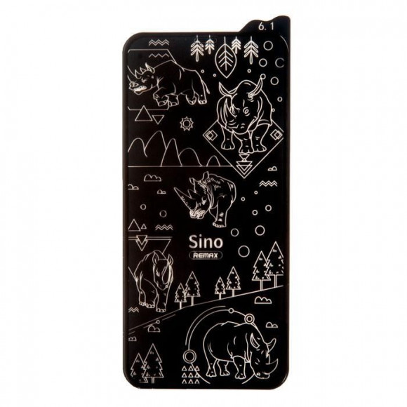 Защитное стекло 3D Remax GL-56 для Apple iPhone XR, 11, черный