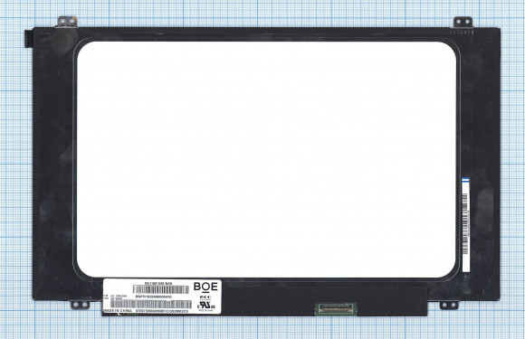 Матрица NV140FHM-N49 14", 1920x1080 (Full HD), 30 pin, LED, Slim (тонкая), матовая, ADS