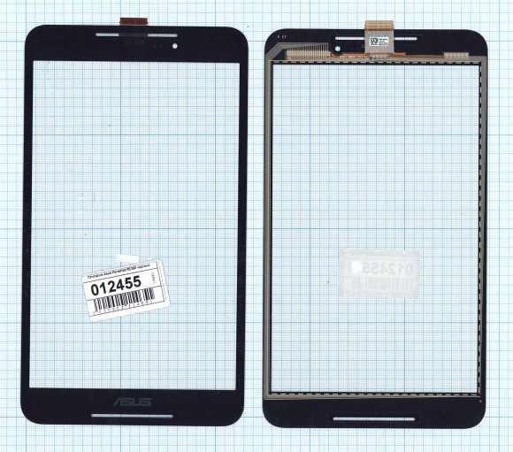 Сенсорное стекло (тачскрин) для Asus FonePad 8 (FE380CG), черное