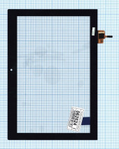 Сенсорное стекло (тачскрин) для Lenovo Miix 320, черное