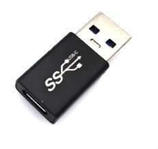 Переходник USB Type A папа на Type-C мама