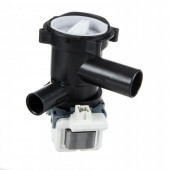 Помпа с корпусом Bosch, для Bosch Maxx, на 3-х защелках, выводы вперед, вместе, код 141896, Askoll