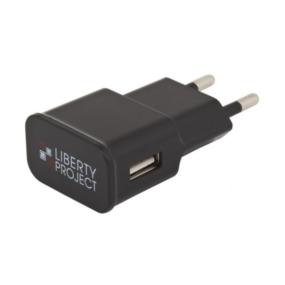 Сетевое зарядное устройство "LP" с USB выходом 1А компакт (коробка)