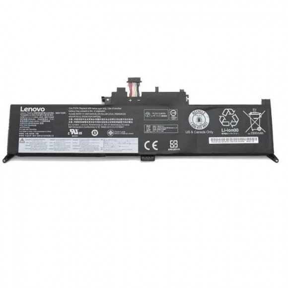 Аккумулятор (батарея) для ноутбука Lenovo ThinkPad Yoga 260, (00HW026), 2895мАч, 15.2В (оригинал)
