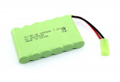 Аккумулятор Ni-Mh 7.2V 2400 mAh AA Flatpack разъем Tamiya Аккумулятор Ni-Mh 7.2V 2400 mAh AA Flatpack разъем Tamiya