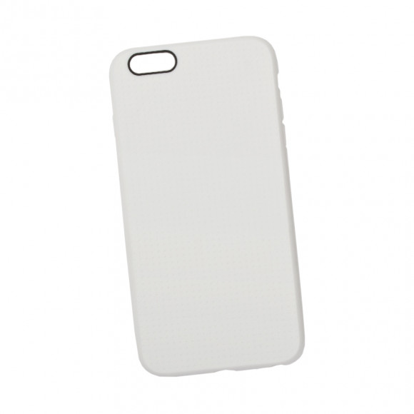 Силиконовый чехол LP для Apple iPhone 6 Plus, 6S Plus мелкая точка, белый (коробка)