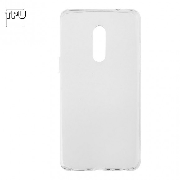 Силиконовый чехол "LP" для Meizu 15 Plus TPU, прозрачный (европакет)