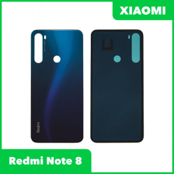 Задняя крышка корпуса для Xiaomi Redmi Note 8, синяя