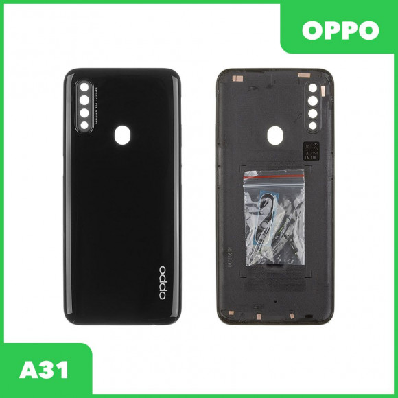 Задняя крышка корпуса для Oppo A31, черная