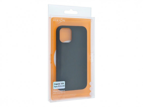 Накладка для Apple iPhone 12 Mini, черный (Vixion)