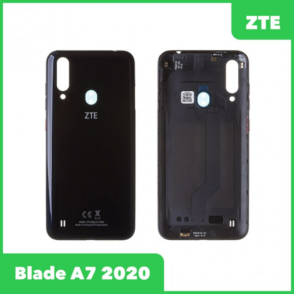 Задняя крышка для ZTE A7 2020 (черный)