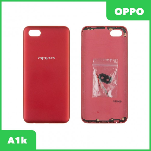 Задняя крышка для OPPO A1k (CPH1923) (красный)