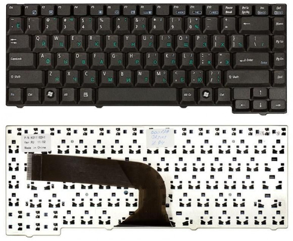 Клавиатура для ноутбука Asus Z94, A9T, X50, X51, X58, черная